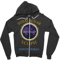 Payette Id Total Solar Eclipse T Shirt Zipper Hoodie | Artistshot