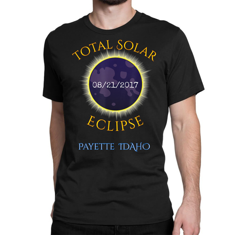 Payette Id Total Solar Eclipse T Shirt Classic T-shirt by cm-arts | Artistshot