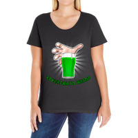 Leprechaun Urine Green Beer St Patty's Day Irish Ireland Ladies Curvy T-shirt | Artistshot