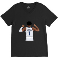 Anthony Edwards Vector Name-cneq7 V-neck Tee | Artistshot