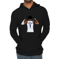 Anthony Edwards Vector Name-cneq7 Lightweight Hoodie | Artistshot