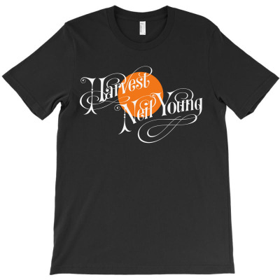 Neil Young Harvest T-shirt Designed By Shoptee