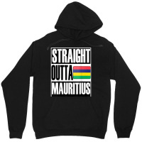 Storecastle Straight Outta Mauritius Flag Gift T Shirt T Shirt Unisex Hoodie | Artistshot