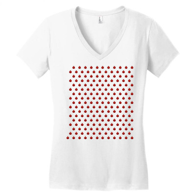 Ladybird, Insect, Animals, Ladybirds Women's V-neck T-shirt Designed By Estore