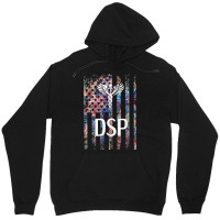 Direct Support Professional Us Flag Unisex Hoodie | Artistshot