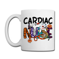 Cardiac Nurse Halloween Party Shirt One Spooky Cardiac Nurse Coffee Mug | Artistshot