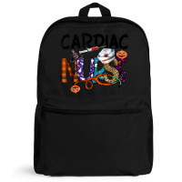 Cardiac Nurse Halloween Party Shirt One Spooky Cardiac Nurse Backpack | Artistshot