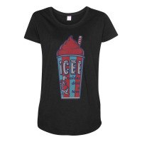 Icee Bear Classic Coldest Drink In Town V-2 Maternity Scoop Neck T-shirt | Artistshot