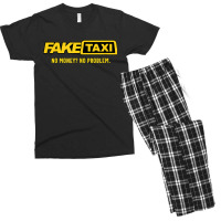 Fake Taxi, No Money No Problem, Taxi Driver Gift Men's T-shirt Pajama Set | Artistshot