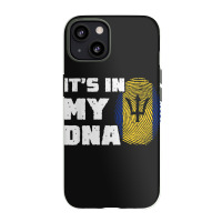 It's In My Dna Barbados Flag Fingerprint Men Women Iphone 13 Case | Artistshot