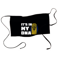 It's In My Dna Barbados Flag Fingerprint Men Women Waist Apron | Artistshot