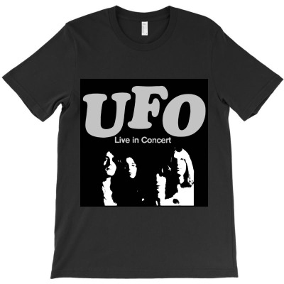 Ufo Band Live In Concert T-shirt Designed By Jaye Wigfall