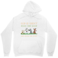 God Is Great Dogs Are Good And People Are Crazy Long Sleeve T Shirt Unisex Hoodie | Artistshot