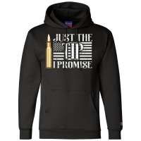 Just The Tip I Promise Usa Flag Gun Bullet Champion Hoodie | Artistshot