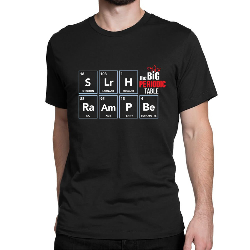 Big Bang Periodic Table Classic T-shirt | Artistshot