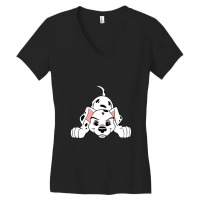 Dalmatian Women's V-neck T-shirt | Artistshot