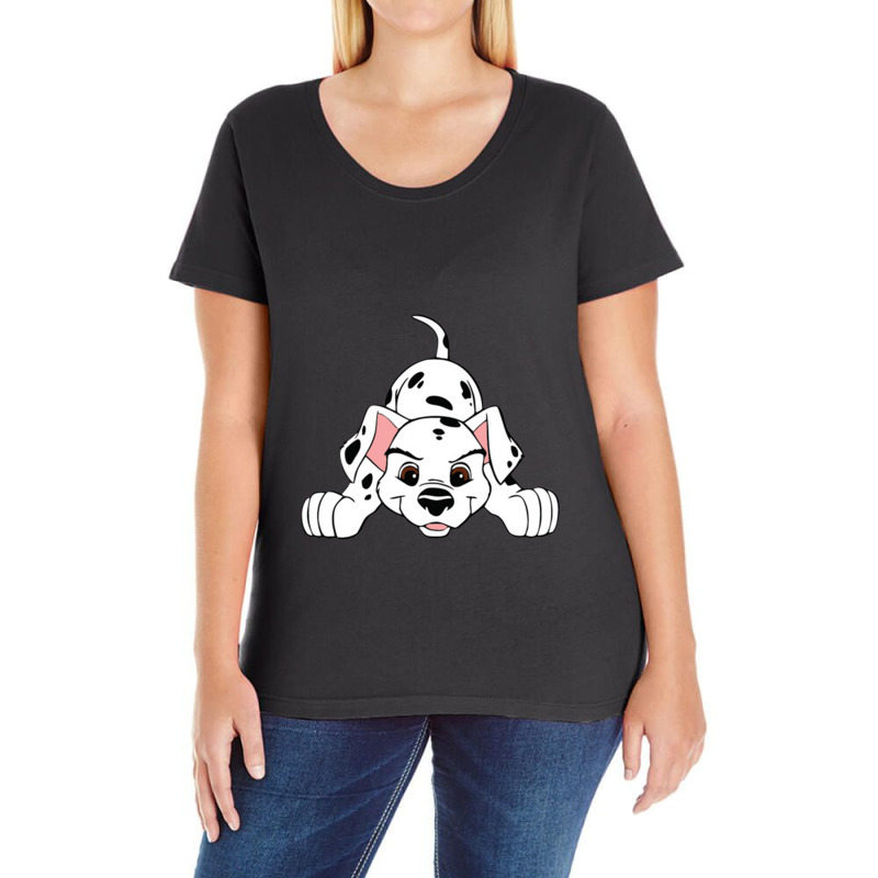 Dalmatian Ladies Curvy T-Shirt by brodesin | Artistshot