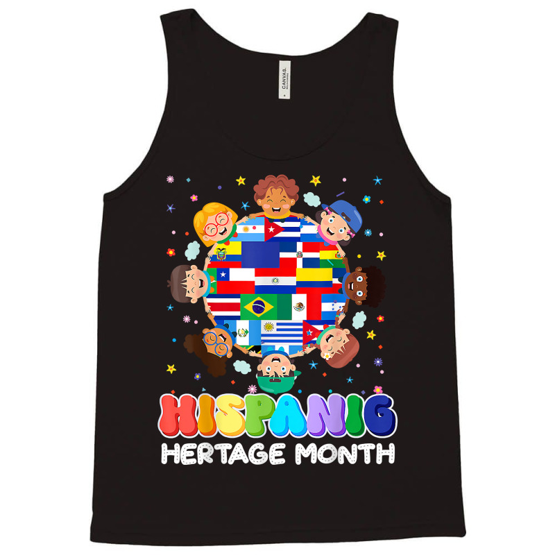 Hispanic Heritage Month Latin American Flag Kids Boys Girls T Shirt Tank Top by cm-arts | Artistshot