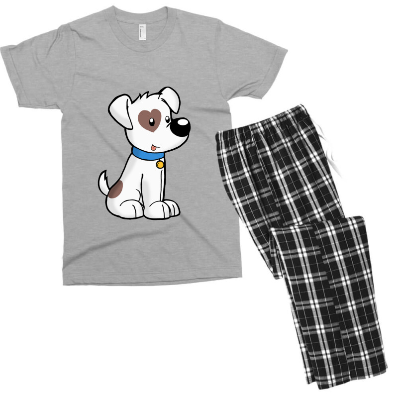 Dog Puppy Men's T-shirt Pajama Set | Artistshot