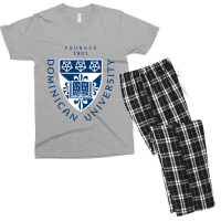 College Of Dominican Illinois Men's T-shirt Pajama Set | Artistshot