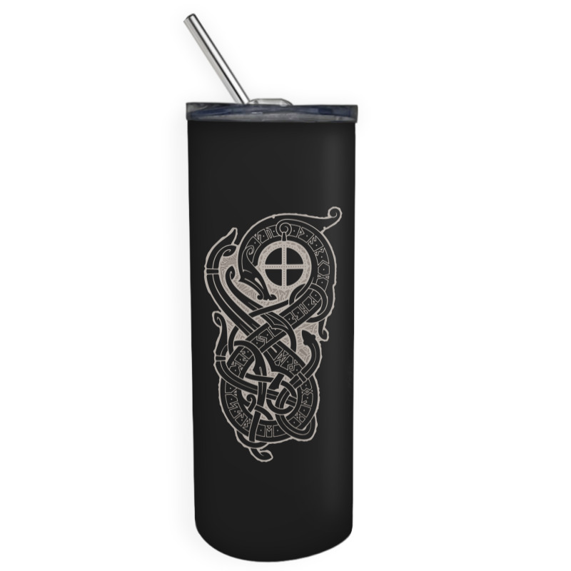 Runestone Skinny Tumbler | Artistshot