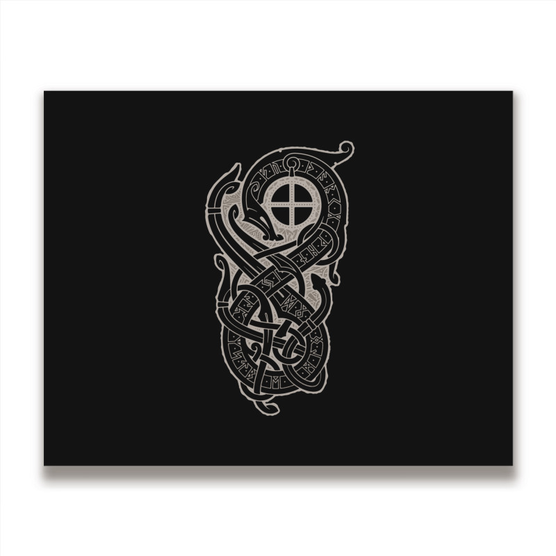 Runestone Metal Print Horizontal | Artistshot