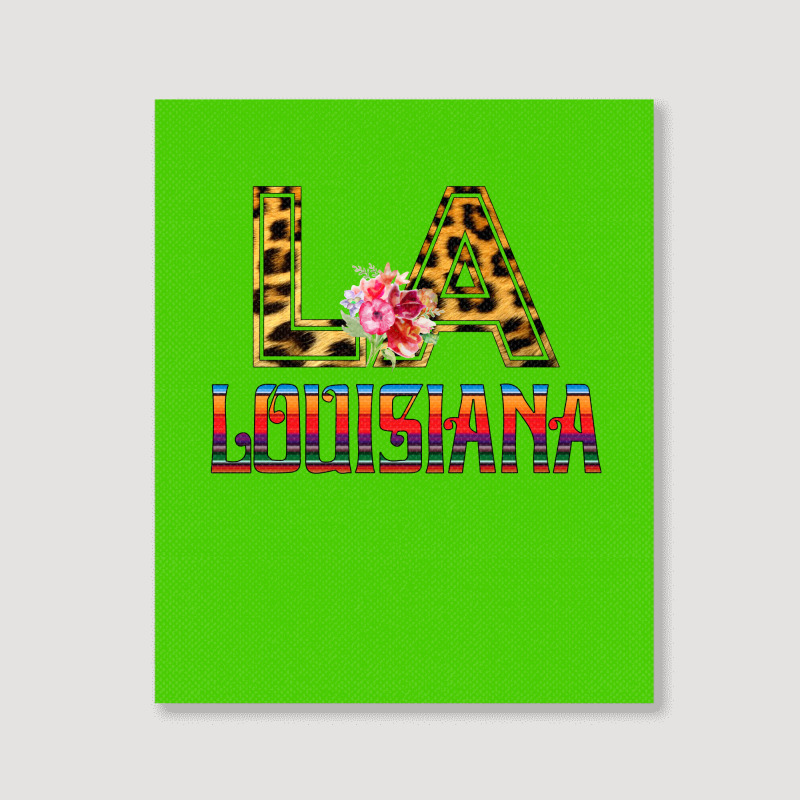 La Louisiana Portrait Canvas Print | Artistshot