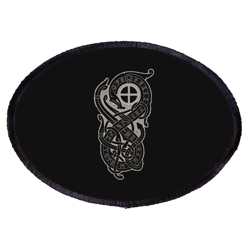 Runestone Oval Patch | Artistshot