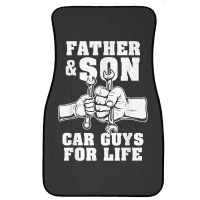 Father And Son Car Guys For Life Cute Car Mechanic Front Car Mat | Artistshot