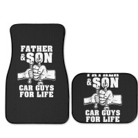 Father And Son Car Guys For Life Cute Car Mechanic Full Set Car Mats | Artistshot