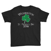 St. Patrick's Day 2018 Washington St Patricks Shirt Vintage Youth Tee | Artistshot