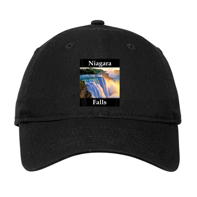 Yellow House Outlet Niagara Falls Adjustable Cap by atereabag | Artistshot