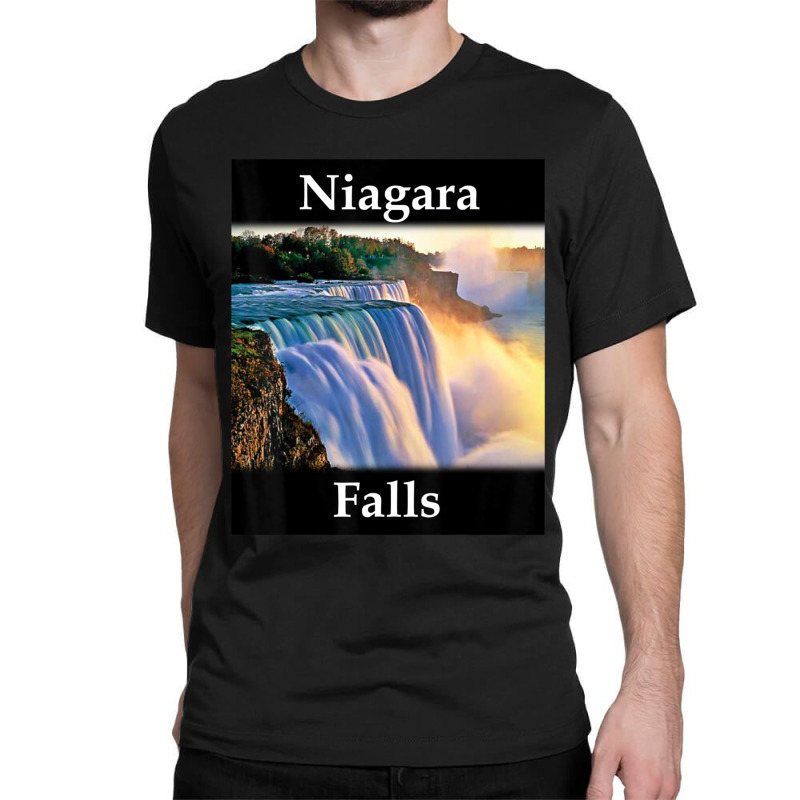 Yellow House Outlet Niagara Falls Classic T-shirt by atereabag | Artistshot