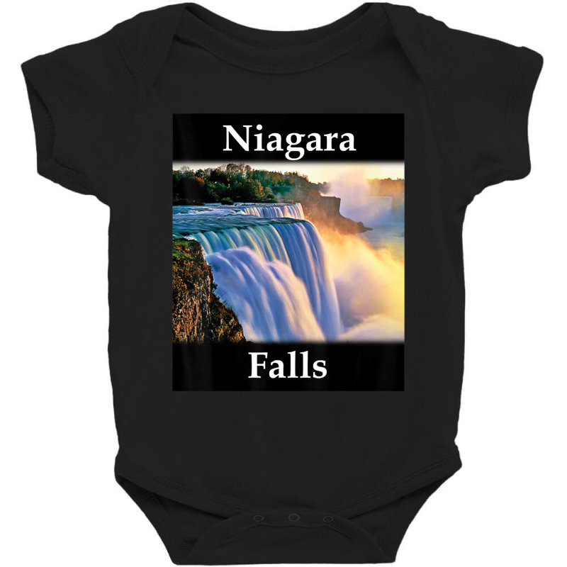 Yellow House Outlet Niagara Falls Baby Bodysuit by atereabag | Artistshot