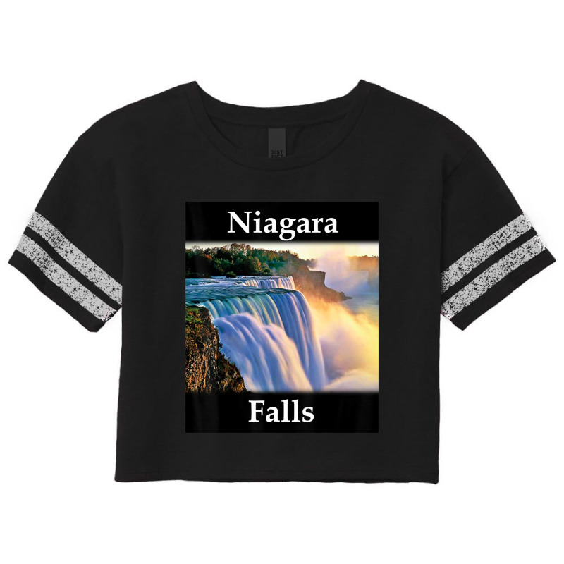 Yellow House Outlet Niagara Falls Scorecard Crop Tee by atereabag | Artistshot