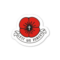 Remembrance Day Poppy Sticker | Artistshot