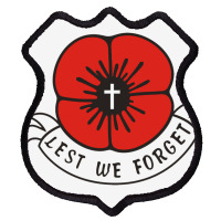 Remembrance Day Poppy Shield Patch | Artistshot