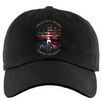 American Grown Dominican Roots Usa Republic Flag Heritage T Shirt Kids Cap | Artistshot