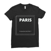 Paris Fashion District T Shirt Ladies Fitted T-shirt | Artistshot