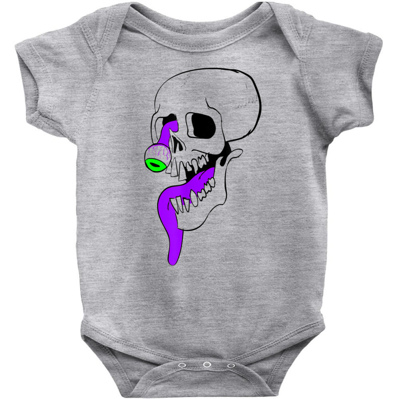 Socket Skull T Shirt Baby Bodysuit by cm-arts | Artistshot