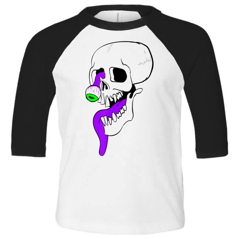 Socket Skull T Shirt Toddler 3/4 Sleeve Tee by cm-arts | Artistshot