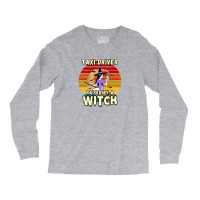 Taxi Driver Raised By A Witch, Halloween Design For Taxi Drivers Long Sleeve Shirts | Artistshot