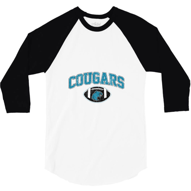 Cougars Football   Playmakers   Football 3/4 Sleeve Shirt | Artistshot