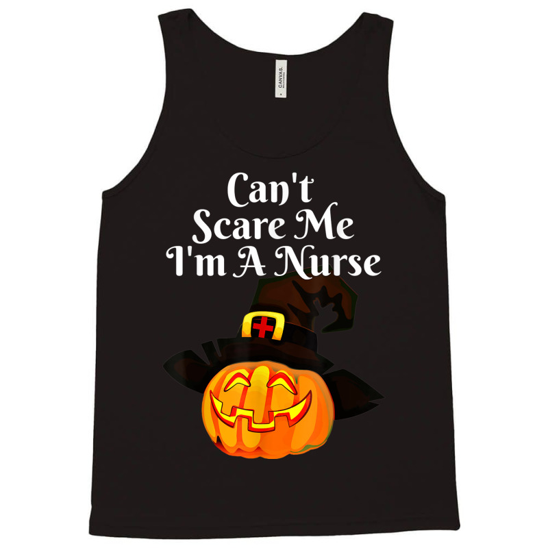 Funny Halloween Pumpkin Witch Halloween Nurse Tank Top | Artistshot