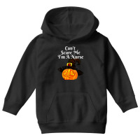 Funny Halloween Pumpkin Witch Halloween Nurse Youth Hoodie | Artistshot