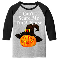 Funny Halloween Pumpkin Witch Halloween Nurse Youth 3/4 Sleeve | Artistshot