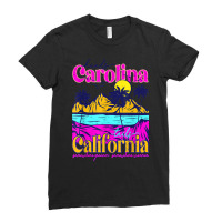 Heads Carolina Tail California Western Summer Beach Paradise T Shirt Ladies Fitted T-shirt | Artistshot