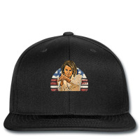 Nancy Pelosi Clappity Clap Gift Anti-trump Flag Printed Hat | Artistshot