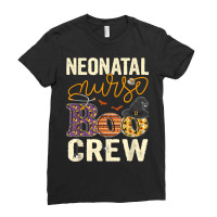 Scary Nurse Halloween Ghost Spider Neonatal Nurse Boo Crew Ladies Fitted T-shirt | Artistshot