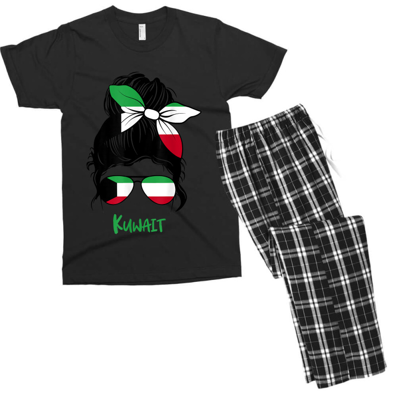 Kuwaiti Girl Kuwait Girl Kuwait Woman Flag Men's T-shirt Pajama Set by JamesPlyler | Artistshot